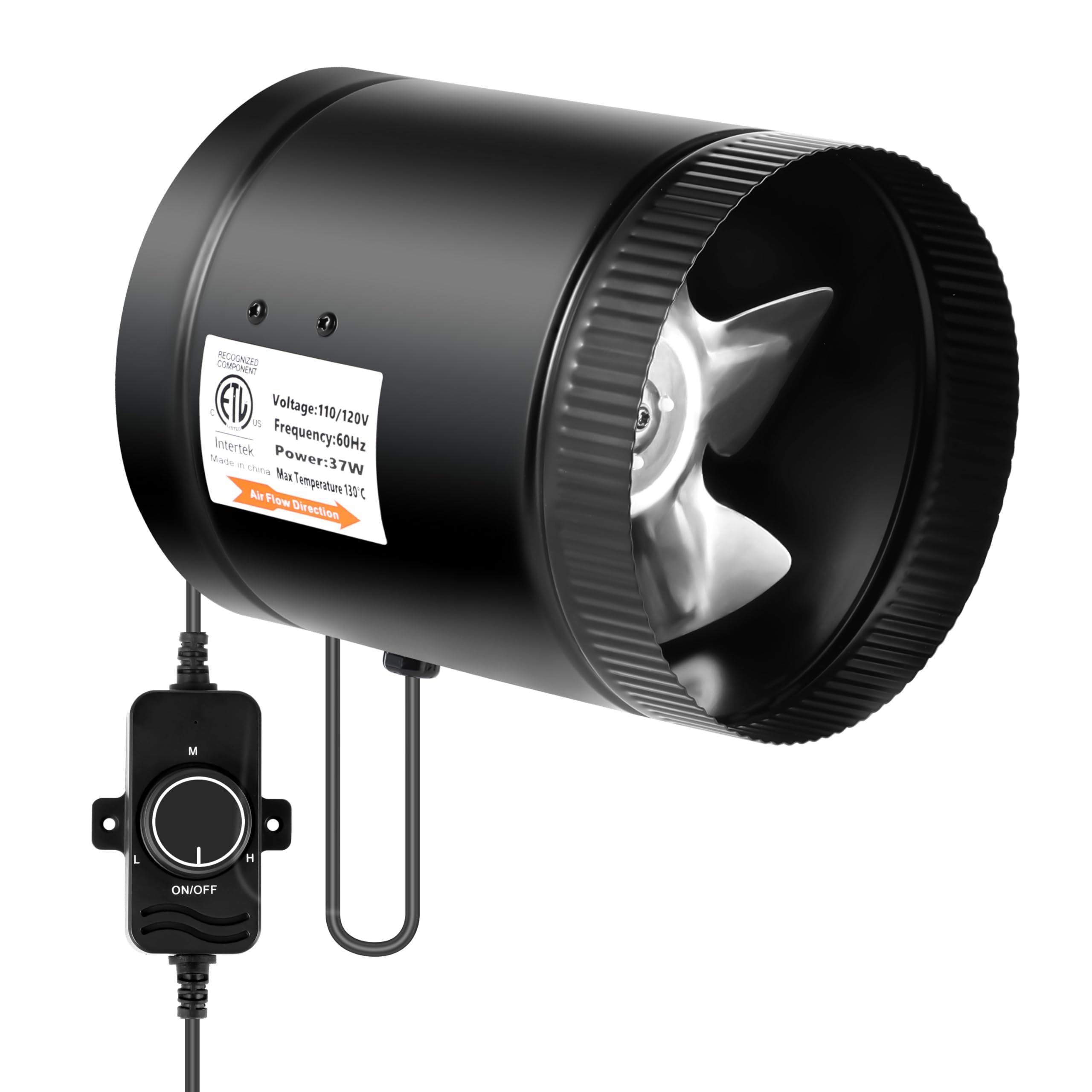 メガレアTURBO SICK RIDDIM CAN'T STOP ROCKING TerraBloom Inline Duct fan 8 inch | Bonus speed controller
