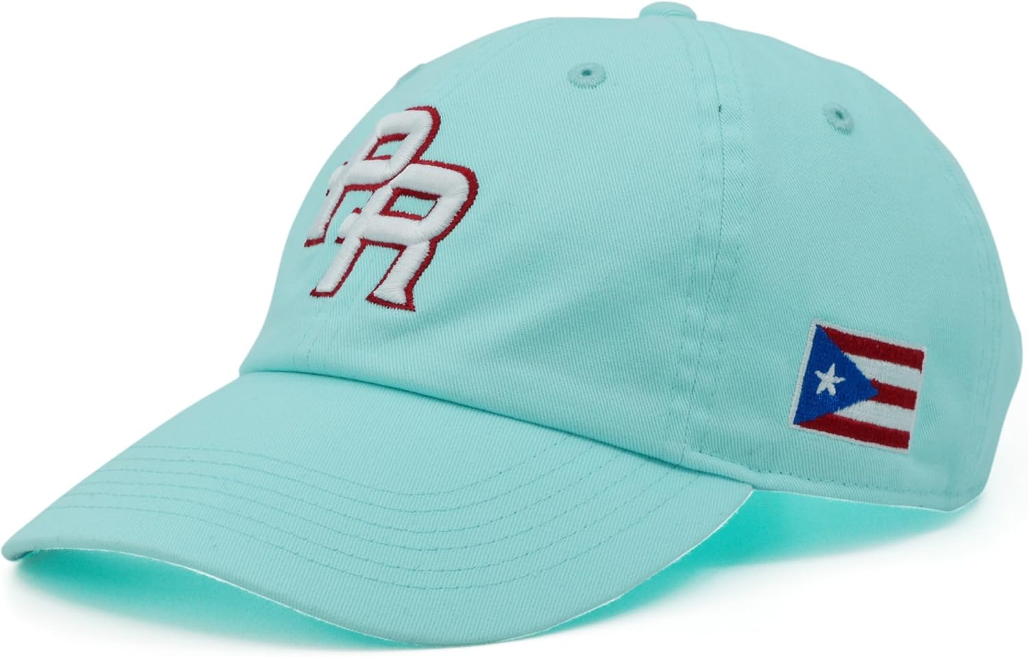 Puerto Rico PR Flag Hat Dad Embroidered Cap Baseball Curved Unstructured Bill