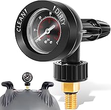 Upgrade R0357200 Brass Air Relief Valve with Pressure Gauge, Air Release Valve Replacement Parts for Zodiac Janay Pool and Spa Filters, CV & CL, DEV & DEL, JS Series