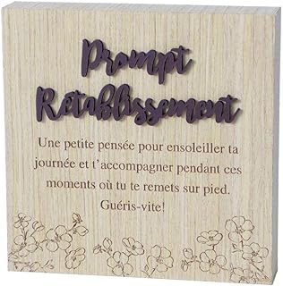 Prompt Rétablissement - with Text Block Sign