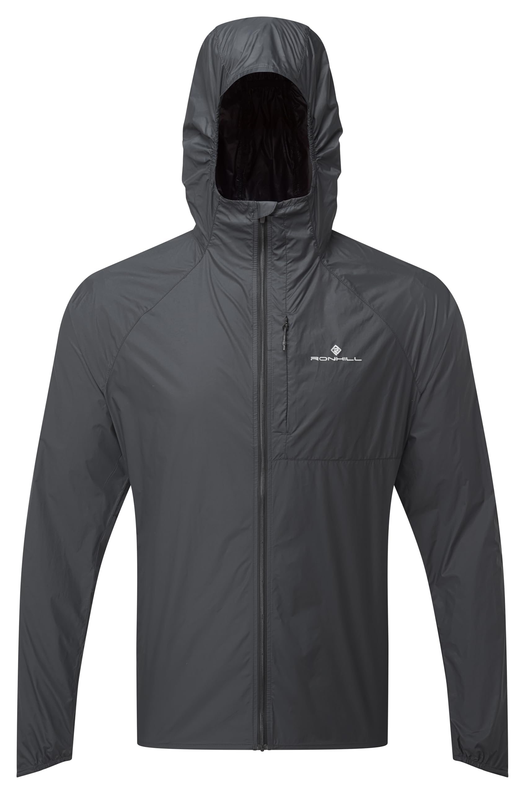 Ronhill Running, Men's Tech All-Terrain Jacket, All Black, XL