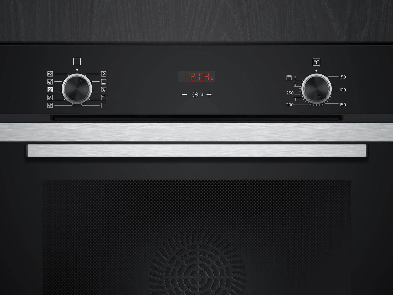 Siemens HR214ABS0 Backofen mit Dampfunterstützung Edelstahl