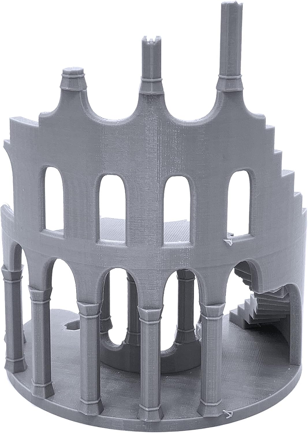 EnderToys Greek Ruined Buildings Bundle, Terrain Scenery for Tabletop 28mm Miniatures Wargame, 3D Printed and Paintable