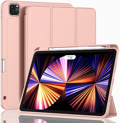 Miniatura 18 de ZryXal Funda para Nuevo iPad Pro de 11 Pulgadas 2022 (4ª generación)/2021 (3ª generación)/2020 (2ª generación) con Soporte para Lápiz, Funda