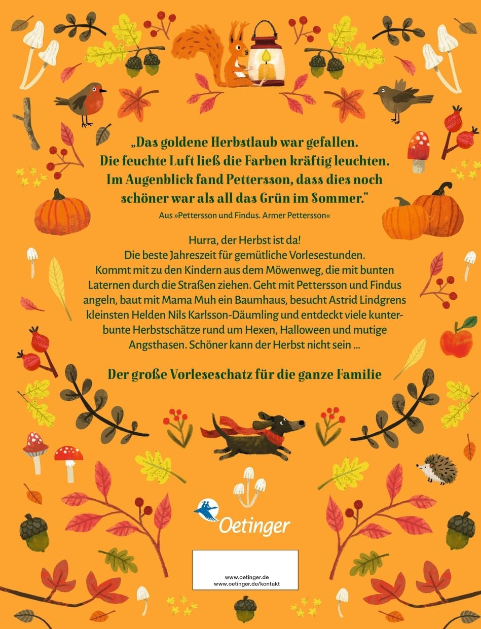 Laternenlicht & Herbstgeflüster: Die schönsten Herbstgeschichten von Astrid Lindgren, Sven - Analyse des détails et conception