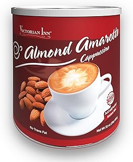 Victorian Inn Instant Cappuccino, Almond Amaretto, 2 Pound (Pack of 1)