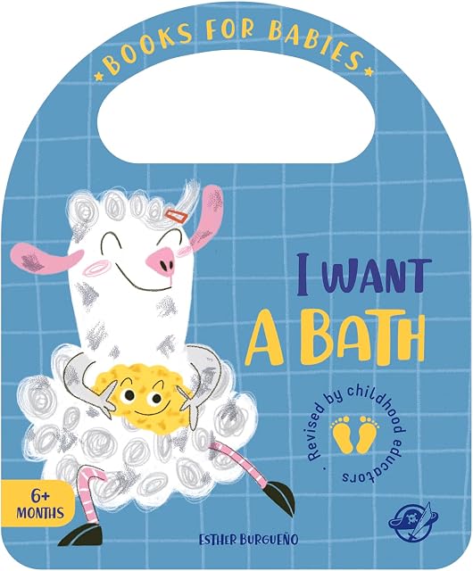 Portada de Books for Babies - I Want a Bath