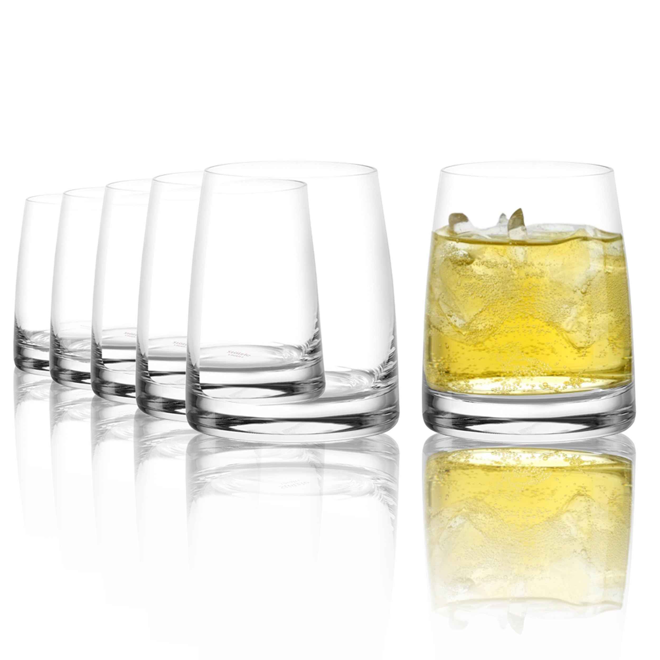 Stölzle Lausitz Highball Glasses 255 ml Series Experience/Set of 6 Drinking Glasses/Long Drink Glasses Set/Cocktail Glasses/Gin Glasses/Also Suitable as Water Glasses Set