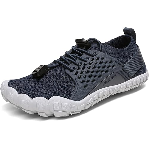 NORTIV 8 Kids Water Shoes, Lightweight Quick Dry Barefoot Athletic Aqua Sports Shoes for Boys & Girls, Outdoor, Summer