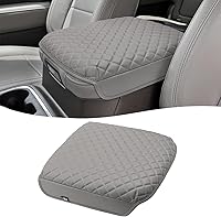 Vista 16 de KBH Funda para reposabrazos de consola central para Chevy Silverado y GMC Sierra 2019 2020 2021 2022 2023 2024 2025 2026, protector de tapa de Negro