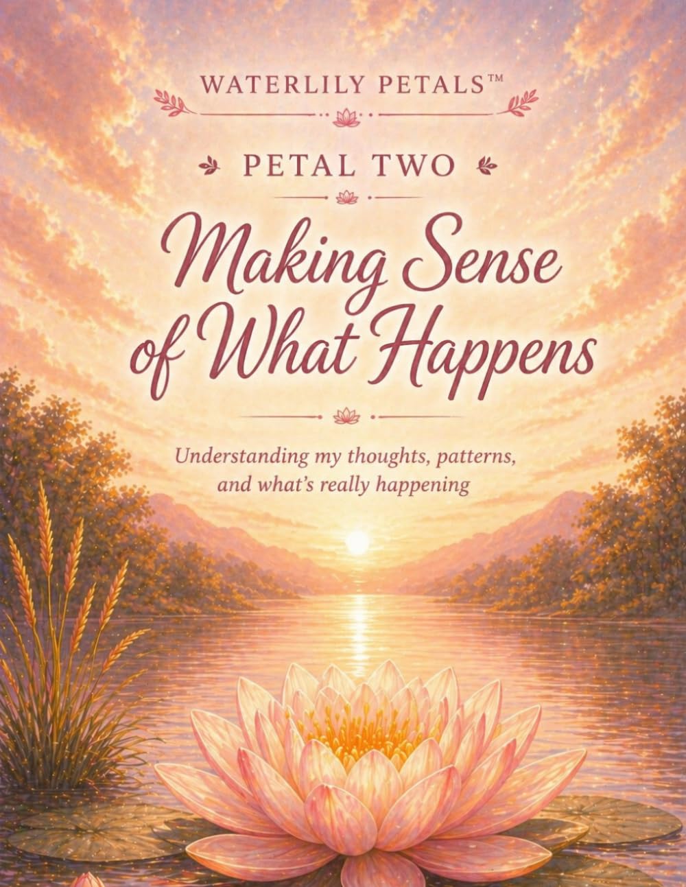 Waterlily Petals: Making Sense of What Happens: Petal Two — Understanding my thoughts, patterns , and what's really happening