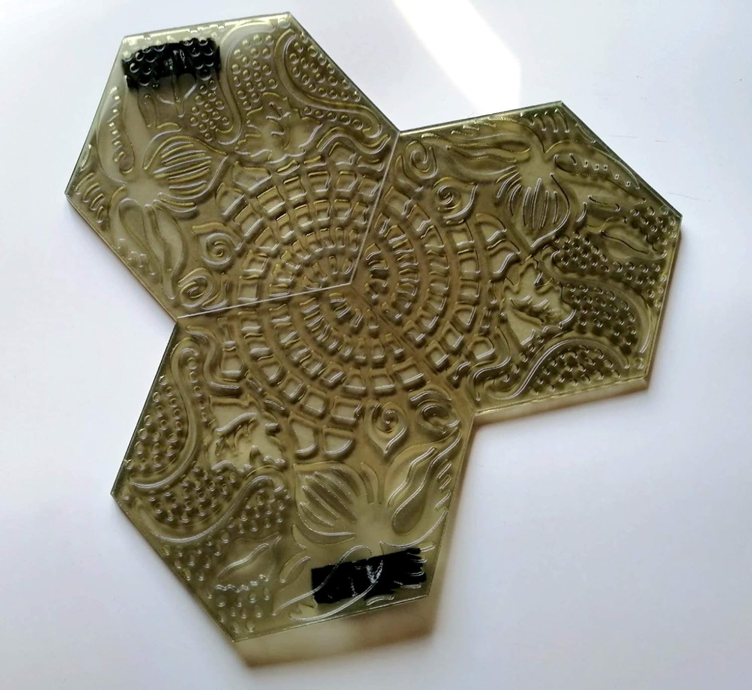 Polyurethane Mat Stamp GAUDIE | Concrete Cement Texturing Pattern Stone Decorative Texture Imprint