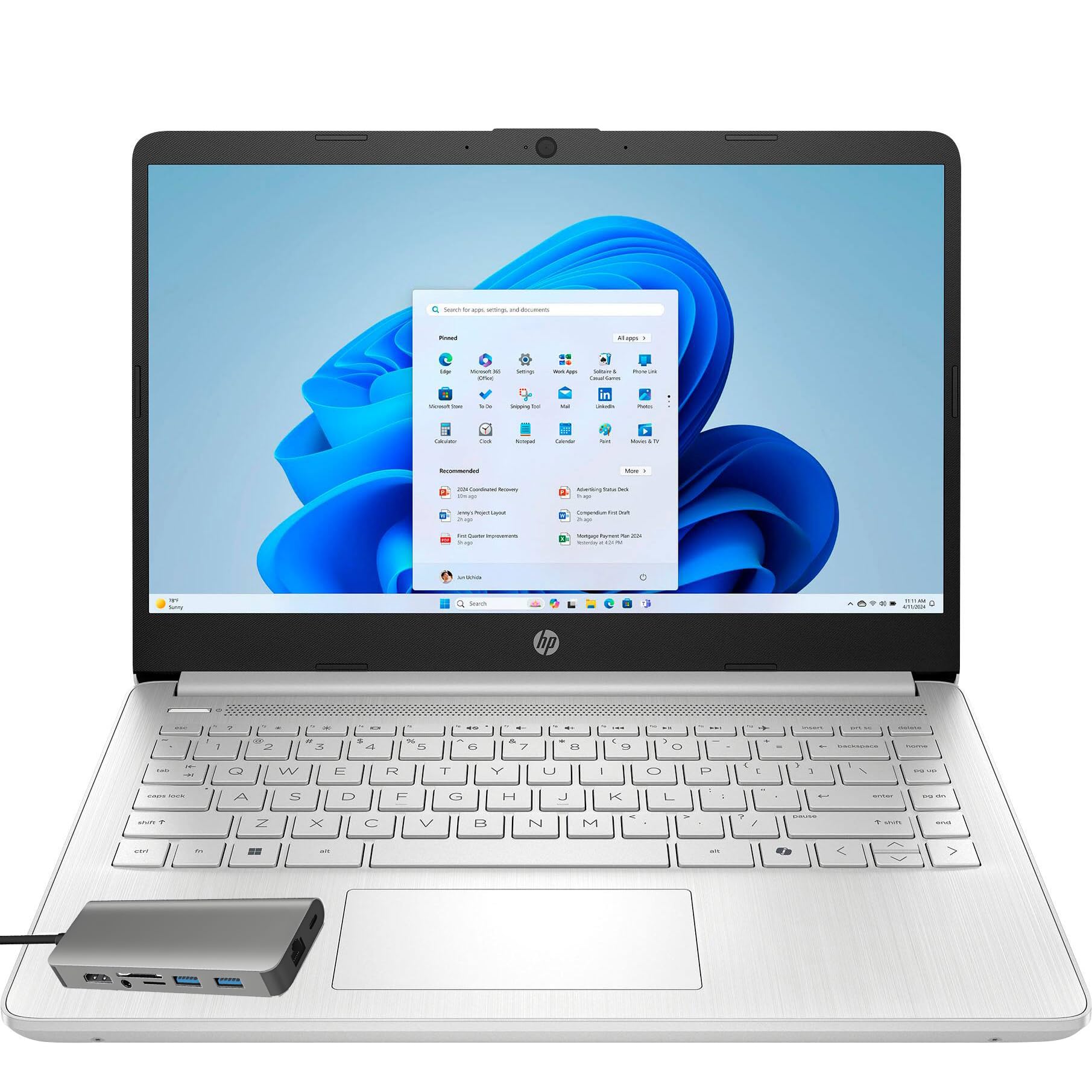 19RW1ADS 4GB 無線 Bluetooth Win10 Office Amazon.com: HP Laptop Computer for Home Student Study, 1