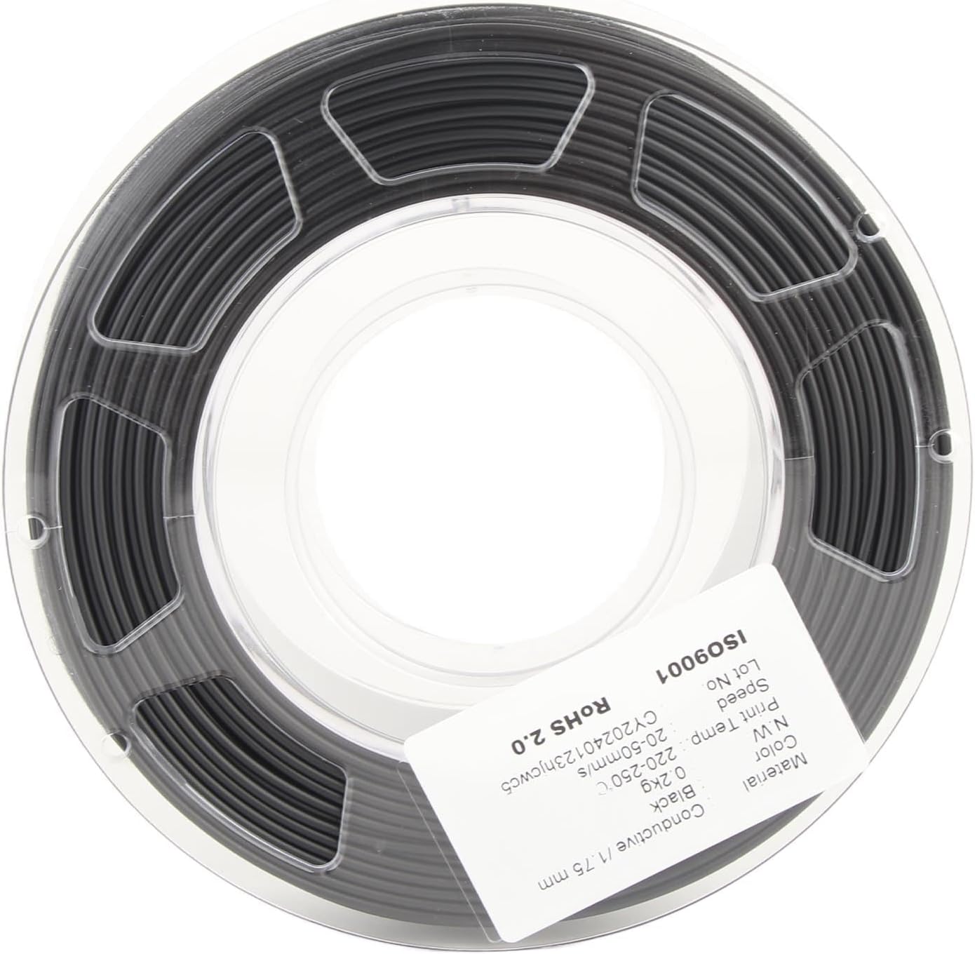PLA 3D Printer Filament, Electrically Conductive PLA 3D Printer Filament 1.75mm, Silk PLA Filament, 20‑50mms Printing Speed, Fit Most 3D Printers
