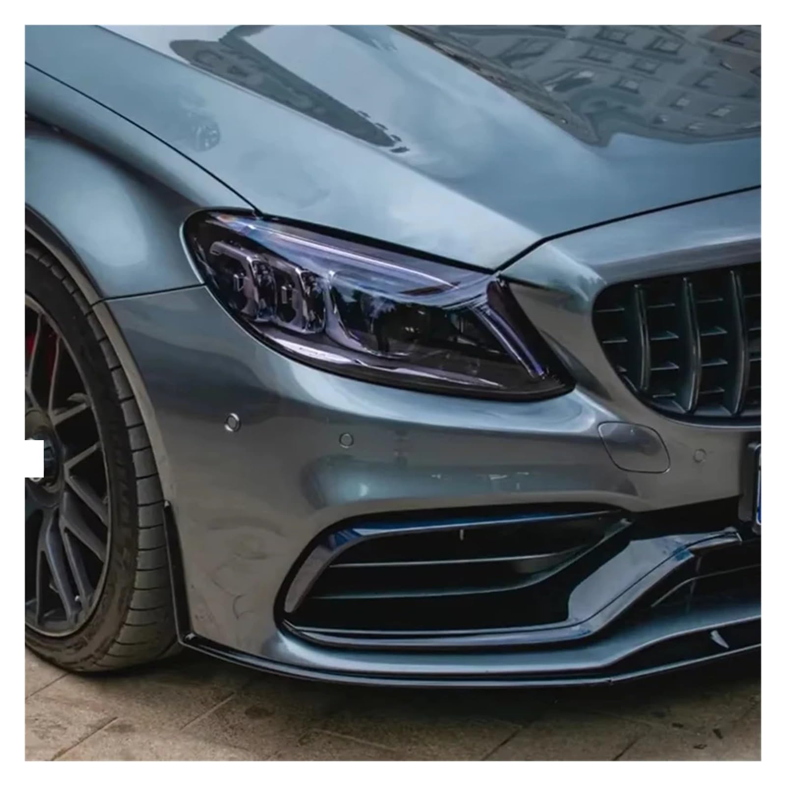 Do Benz C-class W205 C205 S205 C63 AMG Przedni zderzak