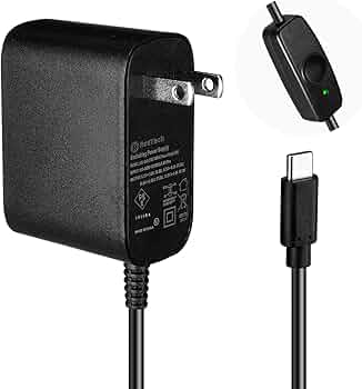 Amazon.co.jp: Vesonn For Raspberry Pi 5/Pi 4 電源 スイッチ付き GaN