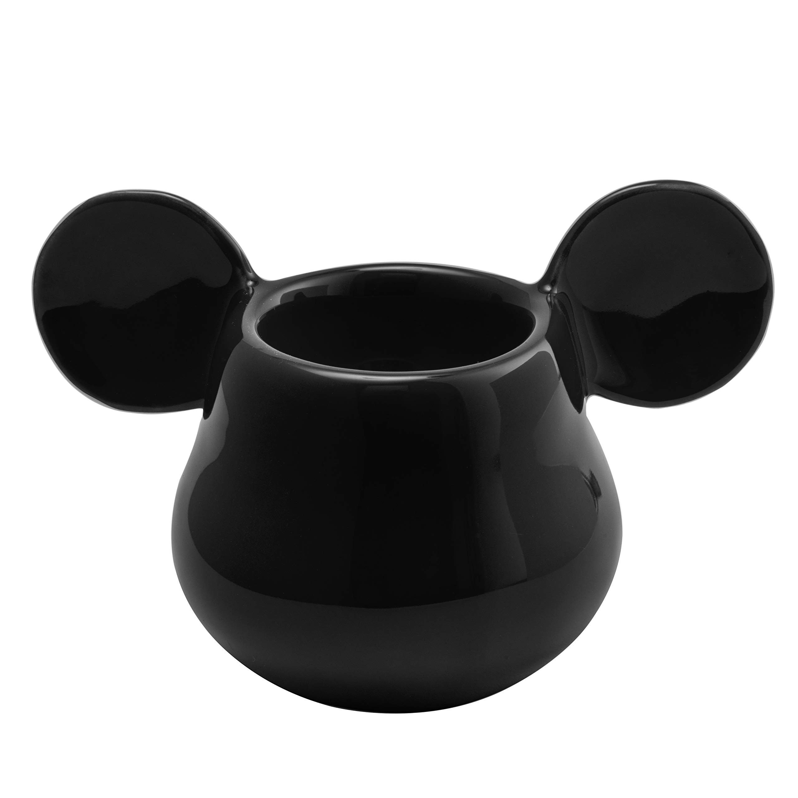 Joy Toy 62128 Mickey Mouse 3D Keramik Espresso TASSEN 13X8X8 cm, schwarz/Weiss