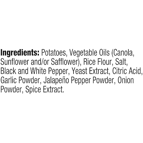 Vista 533 de Kettle Brand Papas fritas, papas fritas con ajo y parmesano, 7.5 onzas (paquete de 12)