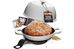 Enameled Cast Iron Dutch Oven for Sourdough Bread