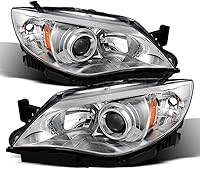 Vista 1 de ACANII - Para Faros de Subaru Impreza WRX STi Outback Sport 2008-2011 08-11 Conductor + Lado del Pasajero