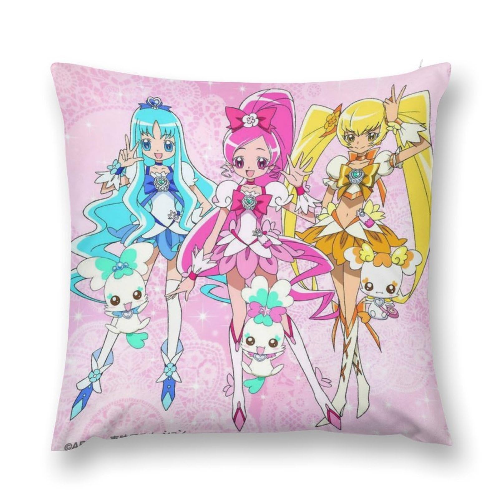 プリキュア　まくらカバー Amazon｜プリキュア 枕カバー 60×60cm ピローケース 防ダニ 抗菌