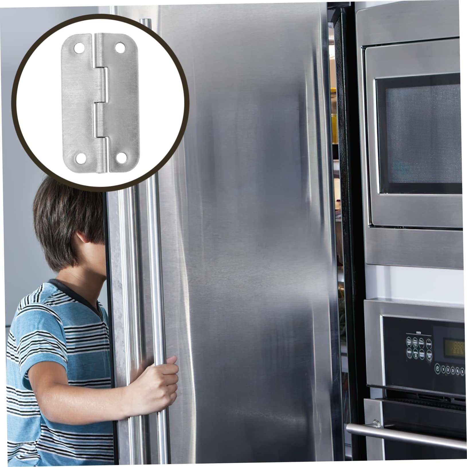 OUNONA 18stücke Teiliges Edelstahl-hinge Kühlboxen Robuste Ersatzscharniere Für Eisbehälter Langlebig Und Installieren Geeignet Für Modelle