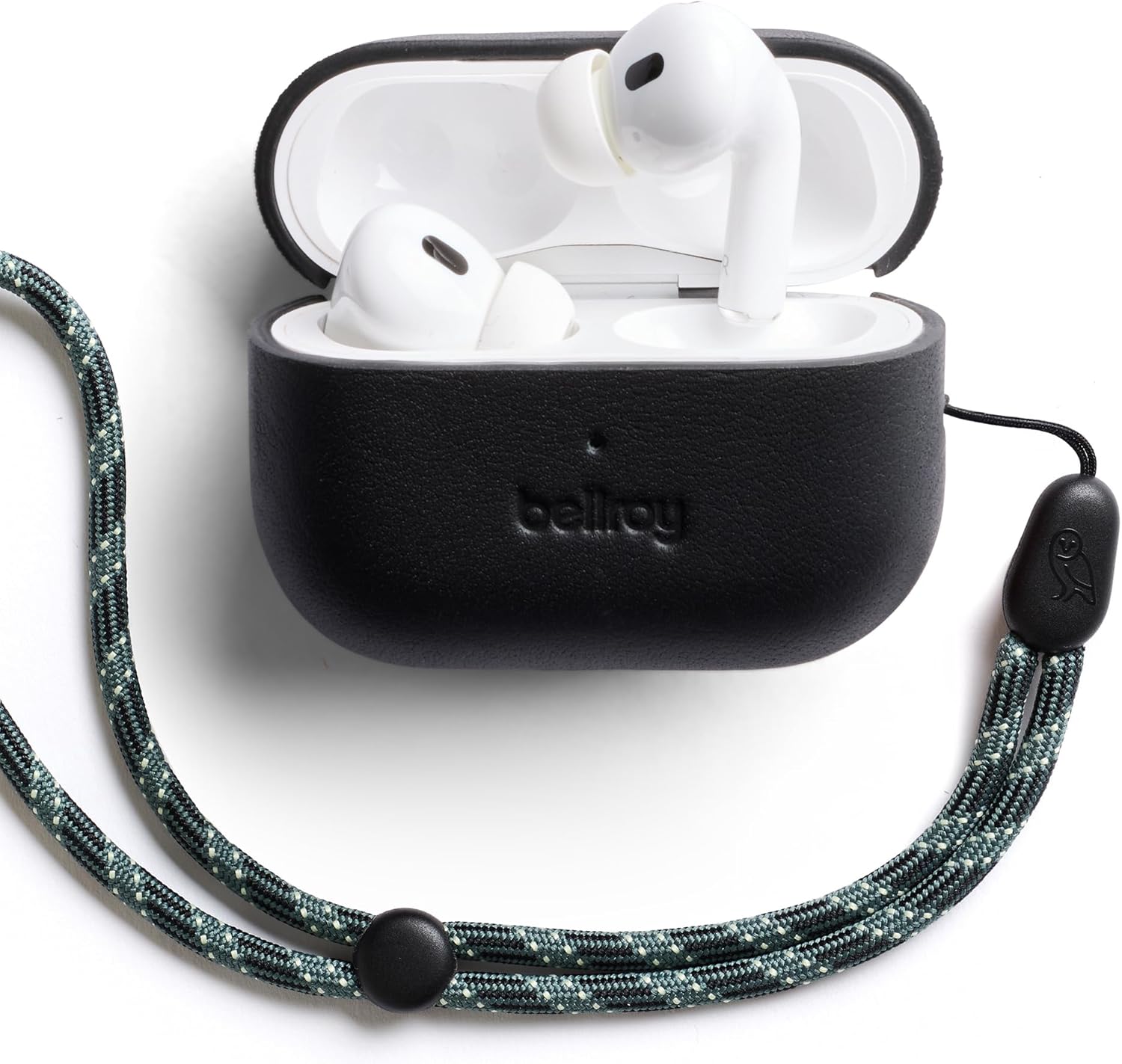 Bellroy Pod Jacket Pro – Second Edition (Leather Case for Apple AirPods Pro 3rd Generation) - Black