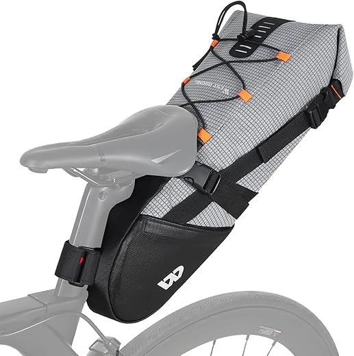 West Biking Waterproof Bike Saddle Bag 10L B0B619PTRP
