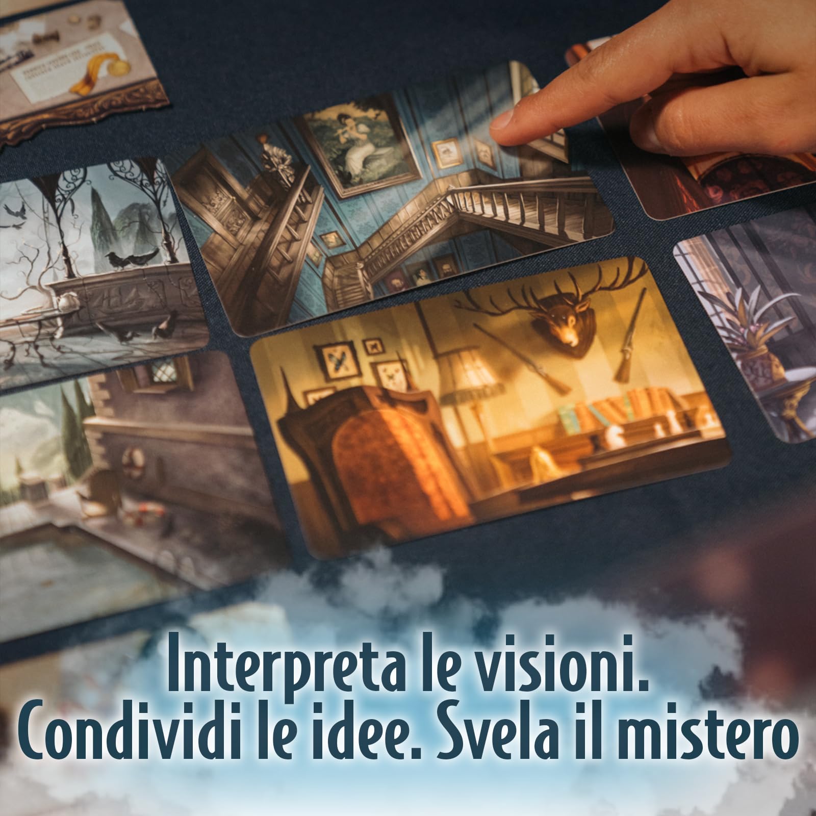 Asmodee, Mysterium, Gioco da Tavolo dai Creatori di Dixit, 2-7 Giocatori, 10+ Anni, Edizione in Italiano