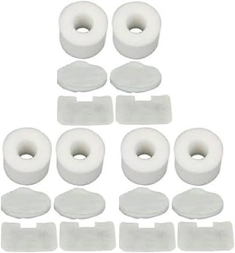 Nispira Juego de filtros compatibles con aspiradora vertical Shark NV42 Deluxe en comparación con la parte #XFF36. Compatible con UV402 UV410, NV36,
