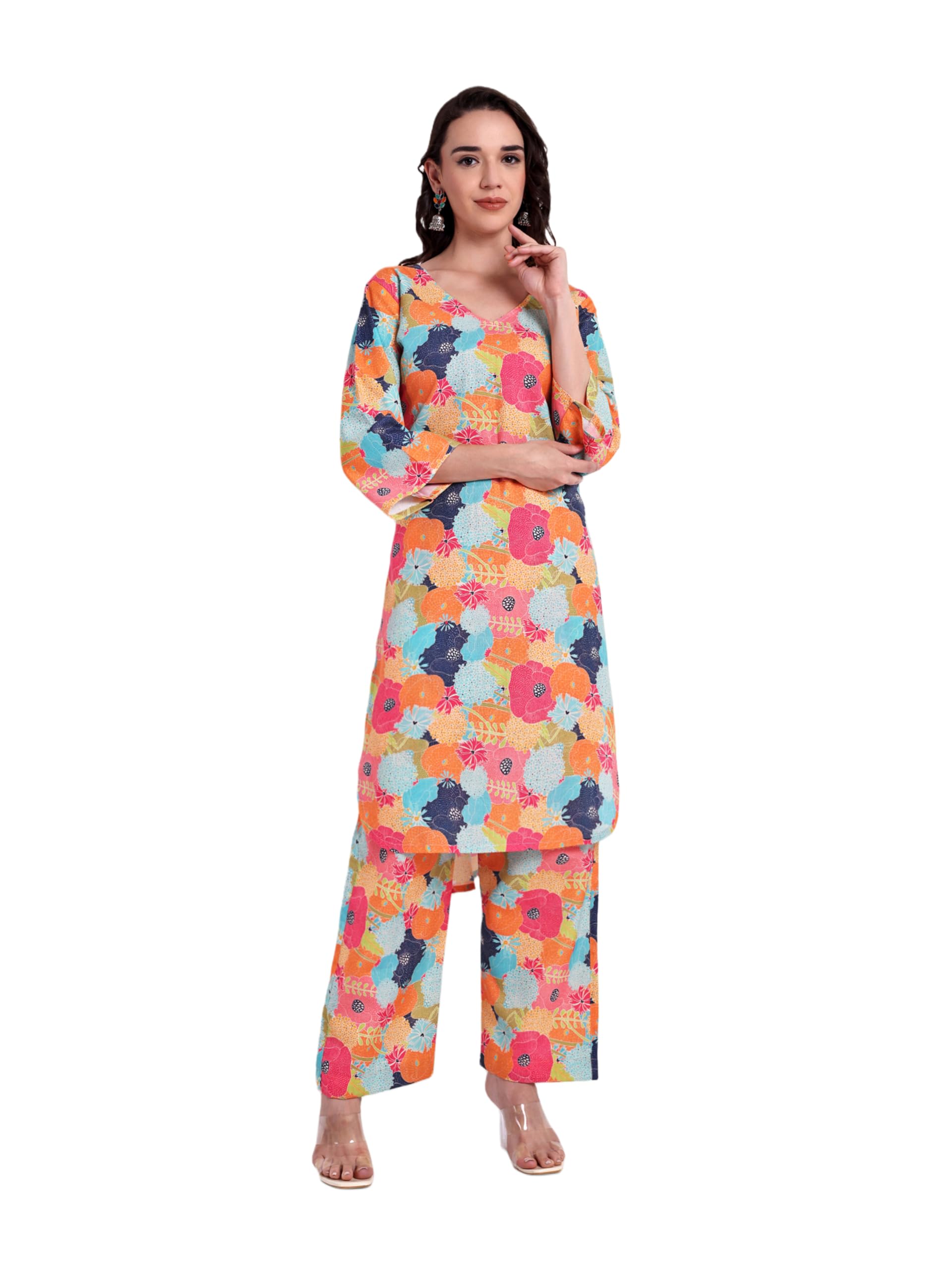 tilism Printed Co-ord Set for Women's and Girls Pure Cotton | $P-picture-39