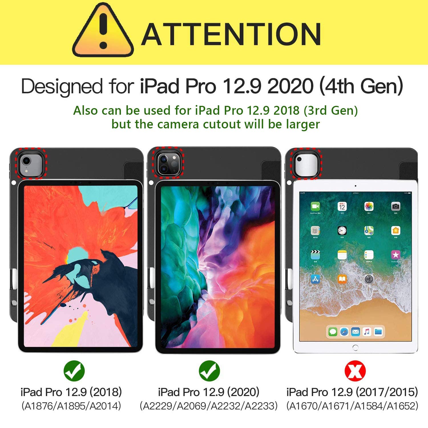 Amazon.co.jp: Dteck ケース iPad Air 13 M2 2024/iPad Pro 12.9インチ