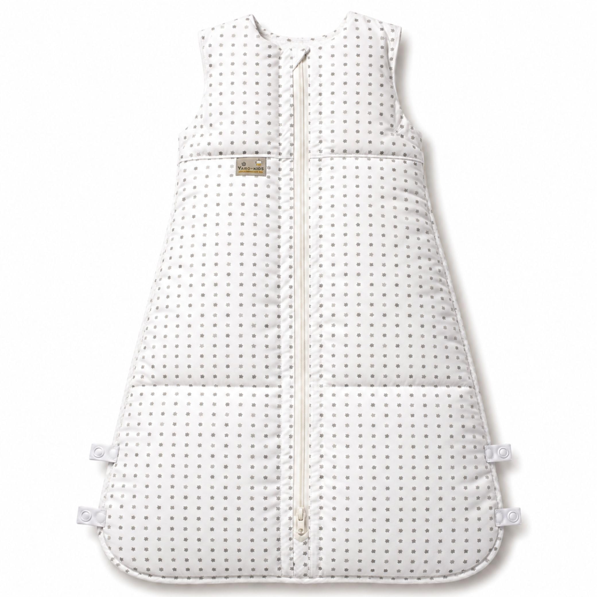 Set ARO Artländer Daunenschlafsack mit Stoffwindel Blaubär/Winterschlafsack längenverstellbar/Baby-Schlafsack mit Premiumdaunen