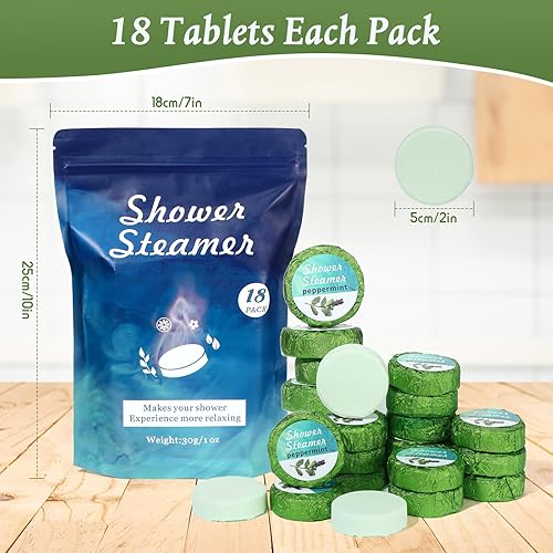 Miniatura 2 de 36 unidades de vaporizadores de ducha de aromaterapia, bombas de baño, tabletas de ducha con aceite esencial, tabletas de ducha de vapor para