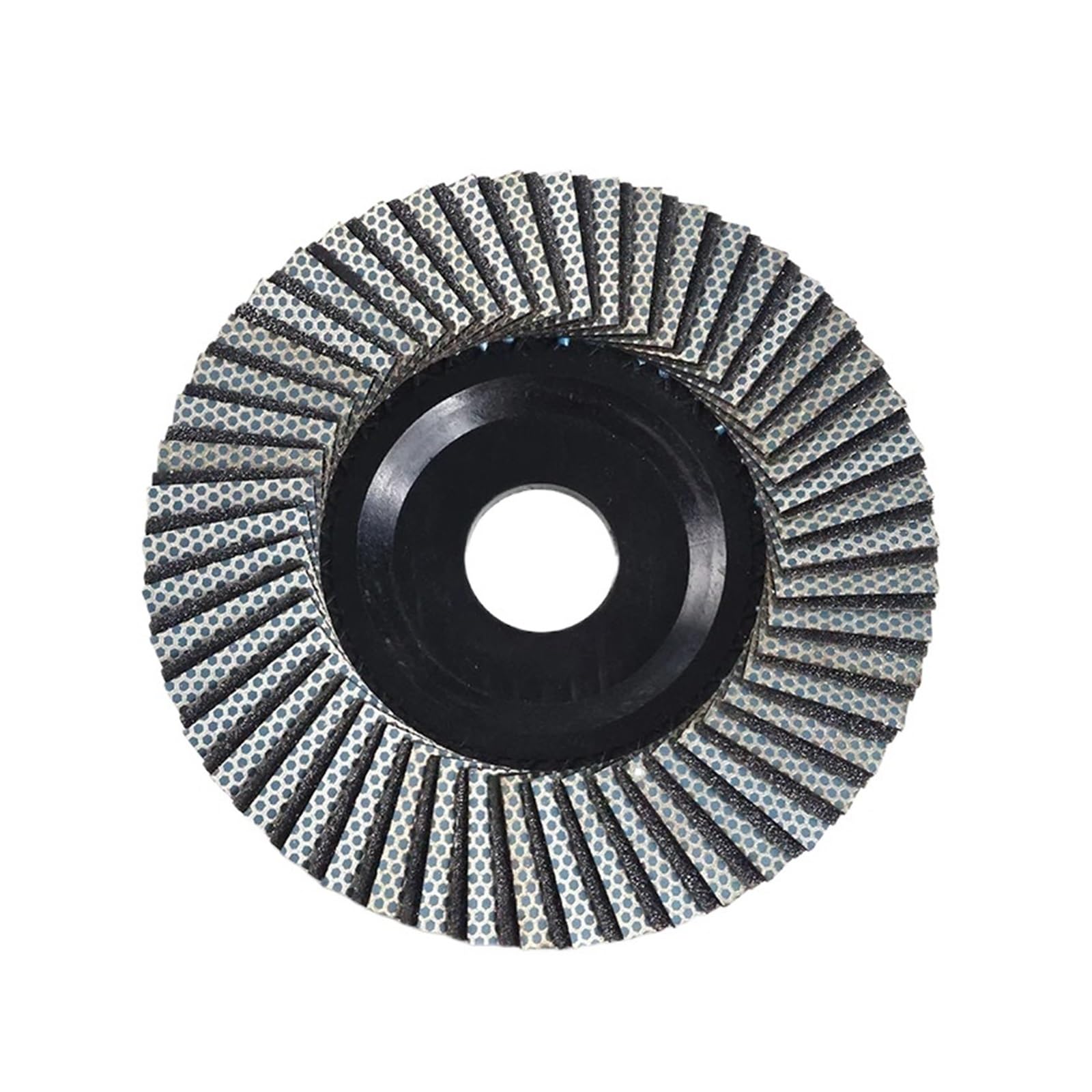 Rueda de disco aleta diamante 115mm, amoladora angular for vidrio, Metal, azulejo cerámica, muela pulidora mármol y granito(200)
