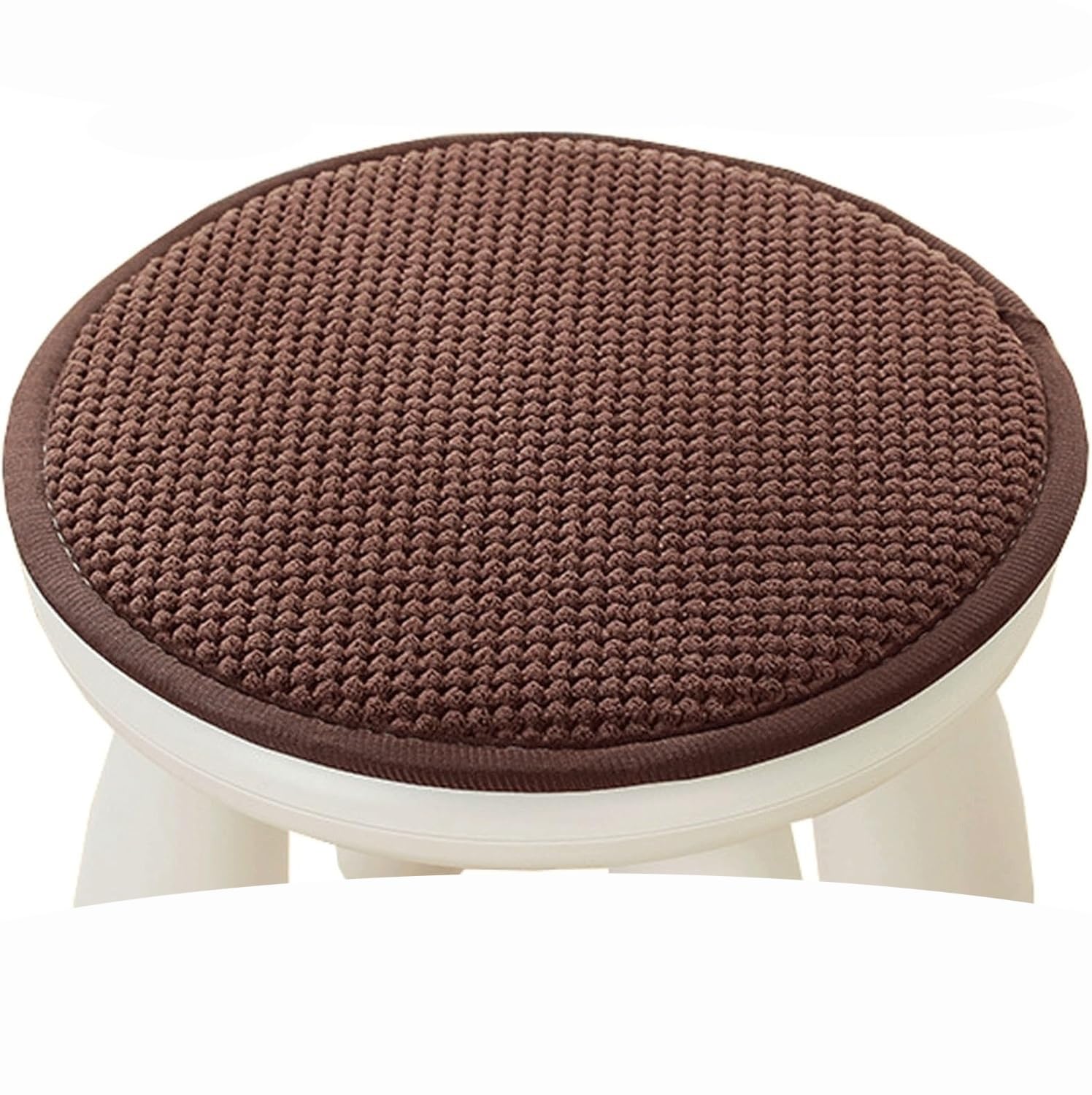 adadvo 10/12/14/16/18 Inch Stool Cushion Round, Non-Slip Bar Stool Seat Pads for Indoor Outdoor Garden Dining Bistro Patio Office Coffee Shop Machine Washable(U4,40cm)