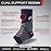 Sleeve Stars Ankle Support for Ligament Damage & Sprained Ankle, Plantar Fasciitis Support & Achilles Tendonitis Pain Relief, Ankle Brace for Women & Men w/Compression Ankle Strap (Single/Navy Blue)