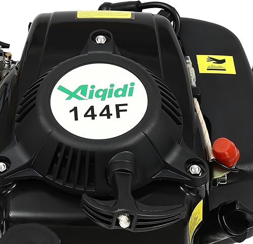 Miniatura 5 de Motor fuera de borda de 4 tiempos y 4 Hp, motor de barco de pesca inflable con sistema de refrigeración por aire, motor fuera de borda de motor de