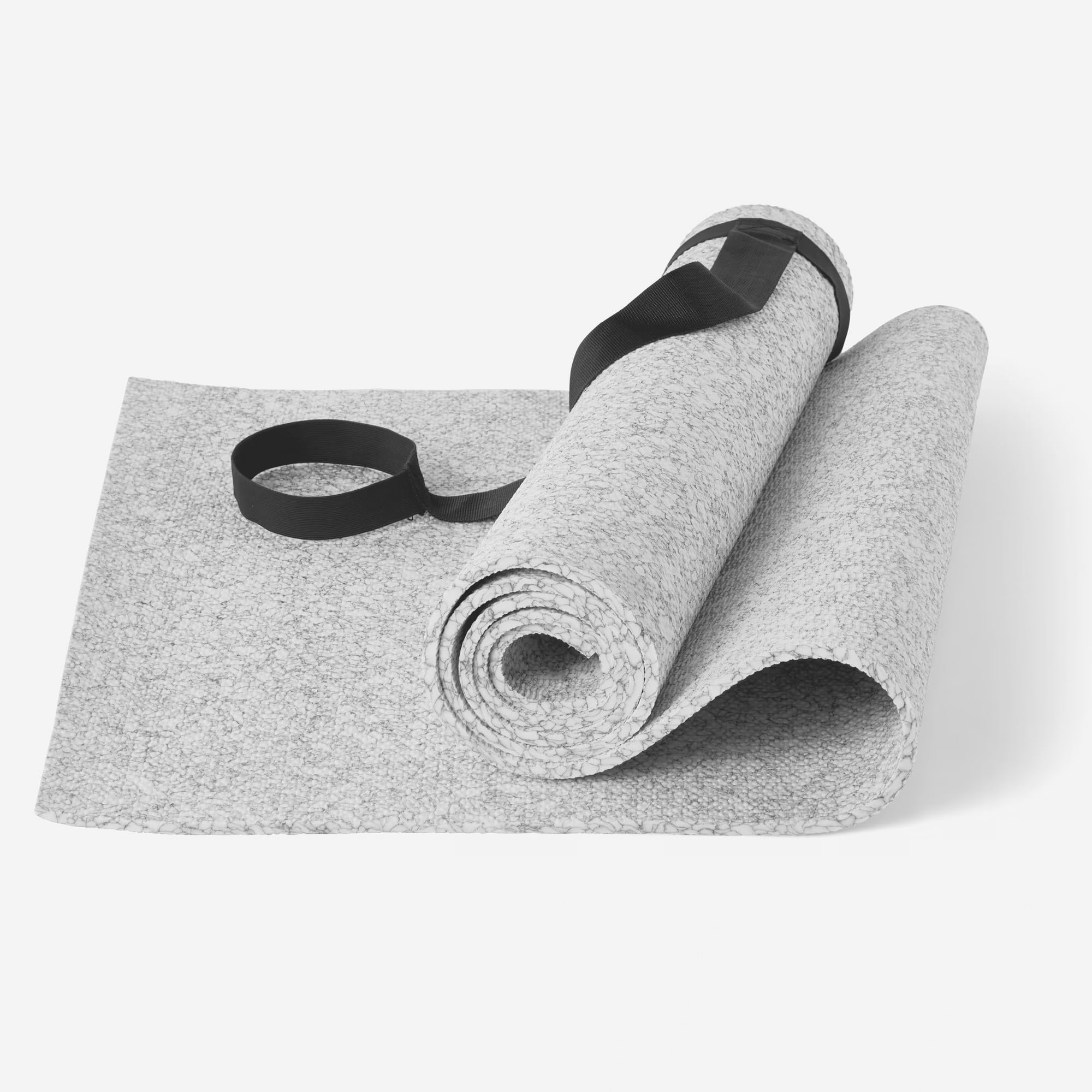 Marble Printed TPE Yoga Mat 6MM with Cover Bag and Strap Anti Slip Mat for Mens & Womens ||-image-15