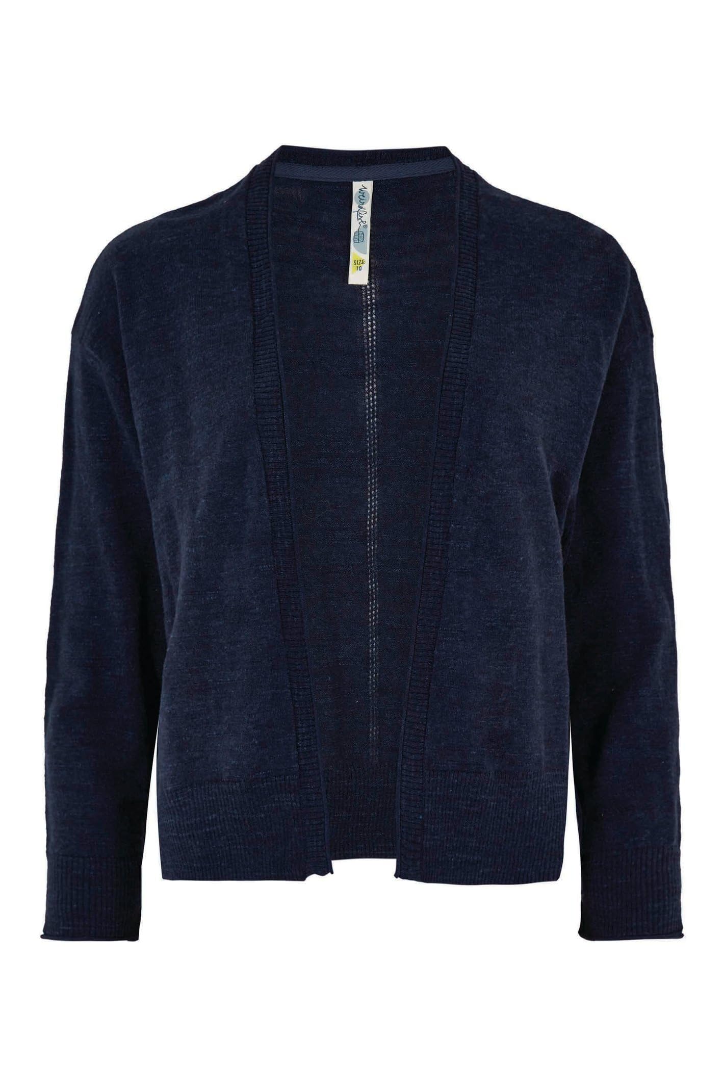 Weird Fish Limon Outfitter Cardigan Navy Size 12. (Jumper/Sweater/Fleece)