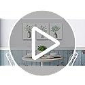 DZRWUBHS Canvas Wall Art For Dining Room Kitchen Wall Decor For Bedroom Office Decor Paintings Family Living Room Wall Decoration Green Leaf Vase Wall Pictures Artwork Room Home Walls Decor 3 Piece