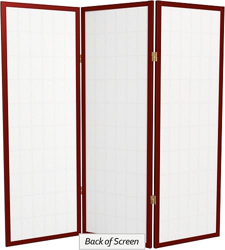 Miniatura 94 de Pantalla Shoji para ventana corta de 4 pies - Natural - 6 paneles Natural,Negro -,Rosewood,Nuez,Miel,Blanco,https://www.amazon.com/dp/undefined