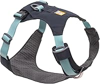 Ruffwear Hi & Light Lightweight Dog Harness for Trail Running, Hiking, Walking - Small, Basalt Gray, 4.5 Stars