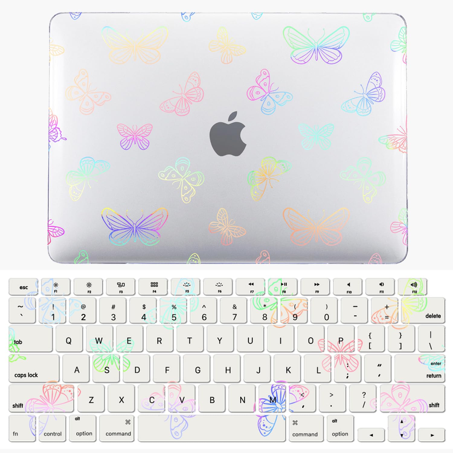 Carcasa rígida MacBook Pro 13 A1502 funda transparente Retina 2013 2014 2015 7