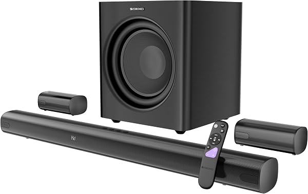 Juke Bar 9560 950W Soundbar 2026 Launch, 5.1 CH Surround Sound, Dolby Audio, 30.48cm Wireless Subwoofer,