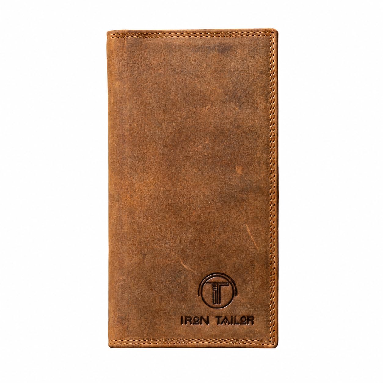 Genuine Leather Long Wallet for Men | RFID Blocking Bifold Travel Wallet | Slim Leather Wallet with Card Slots, Cash Compartments & ID Window | Vintage Tan-image-15