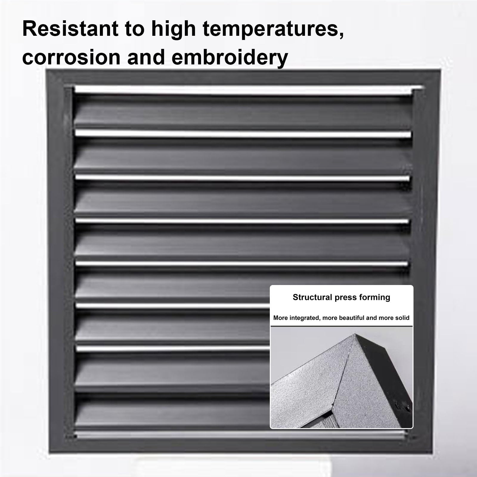 Trwała osłona klimatyzatora zewnętrznego ze stopu aluminium, odporna na warunki atmosferyczne, ochrona pompy ciepła do jednostek zewnętrznych, stylowy kolor uniwersalny pasuje do wszystkich marek