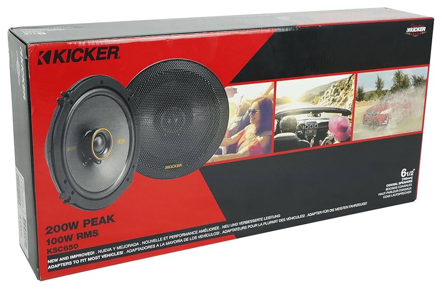 KICKER KSC650 160mm コアキシャル スピーカー KICKER KSC650