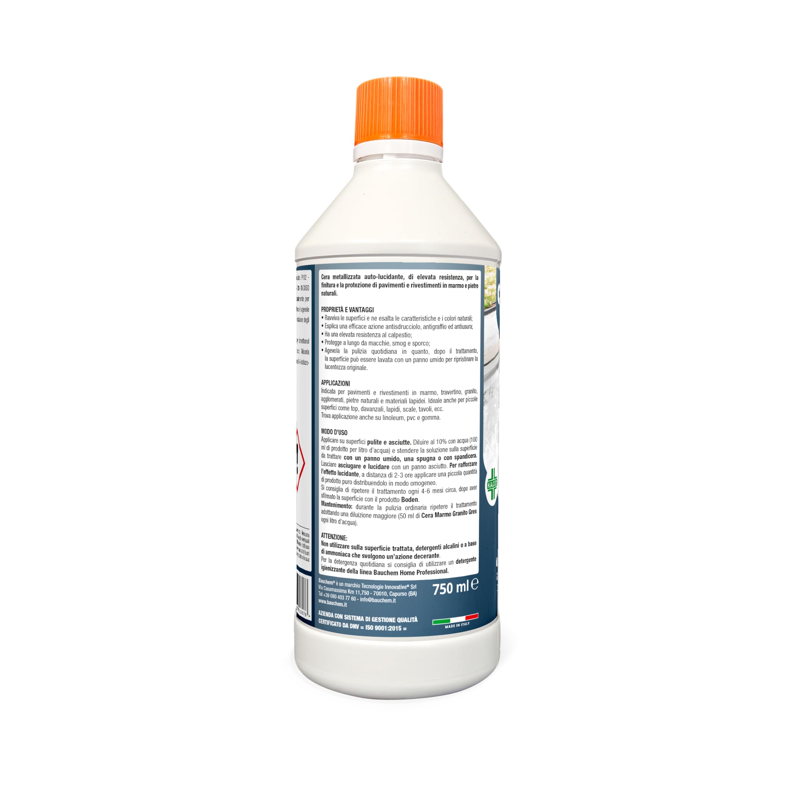 Cera Marmo Granito e Pietre Naturali 750 ml