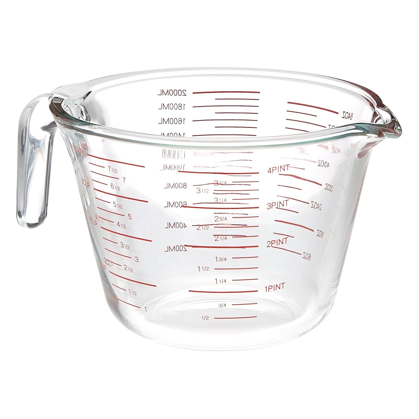 Measuring Cup, I Liter Plastic, Clear